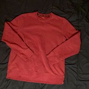 Tek Gear, maroon Crewneck, size: S
